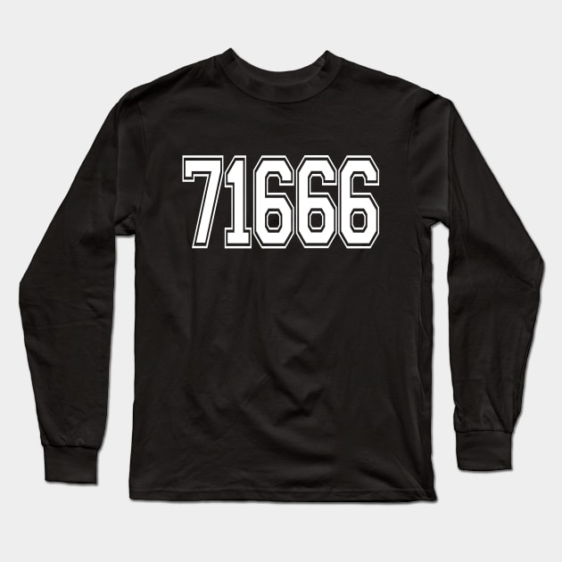 71666 Long Sleeve T-Shirt by SceneAndHerdRadio
